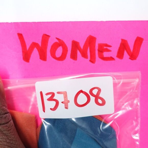 All In Favor Dress Womens 2XL Multicolor Striped 100% Polyester Surplice Neck - Picture 7 of 7